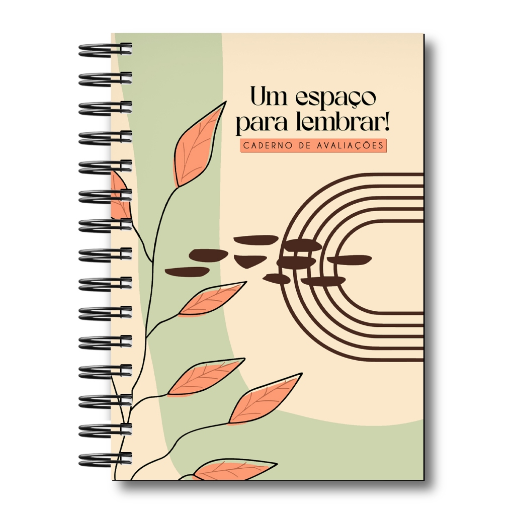 Caderno de Avaliação Pousada Hotel Casa Apartamento 180 Páginas Capa Dura