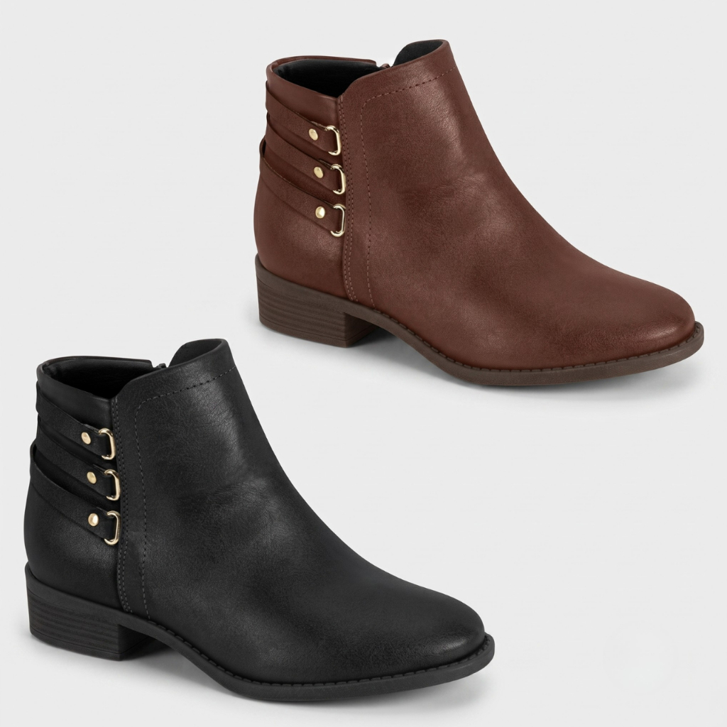 Bota Feminina Modare Ultraconforto Cano Curto Básica Original