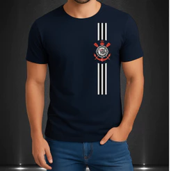 Camisa Camiseta Corinthians Futebol Malha Premium 30.1 Lançamento Novidade