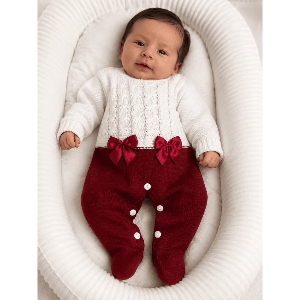 Macacão Bebê Elegante com Dois Laços Penélope RN