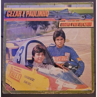 Somente a Capa. Cezar e Paulinho. Grand Prix do Amor