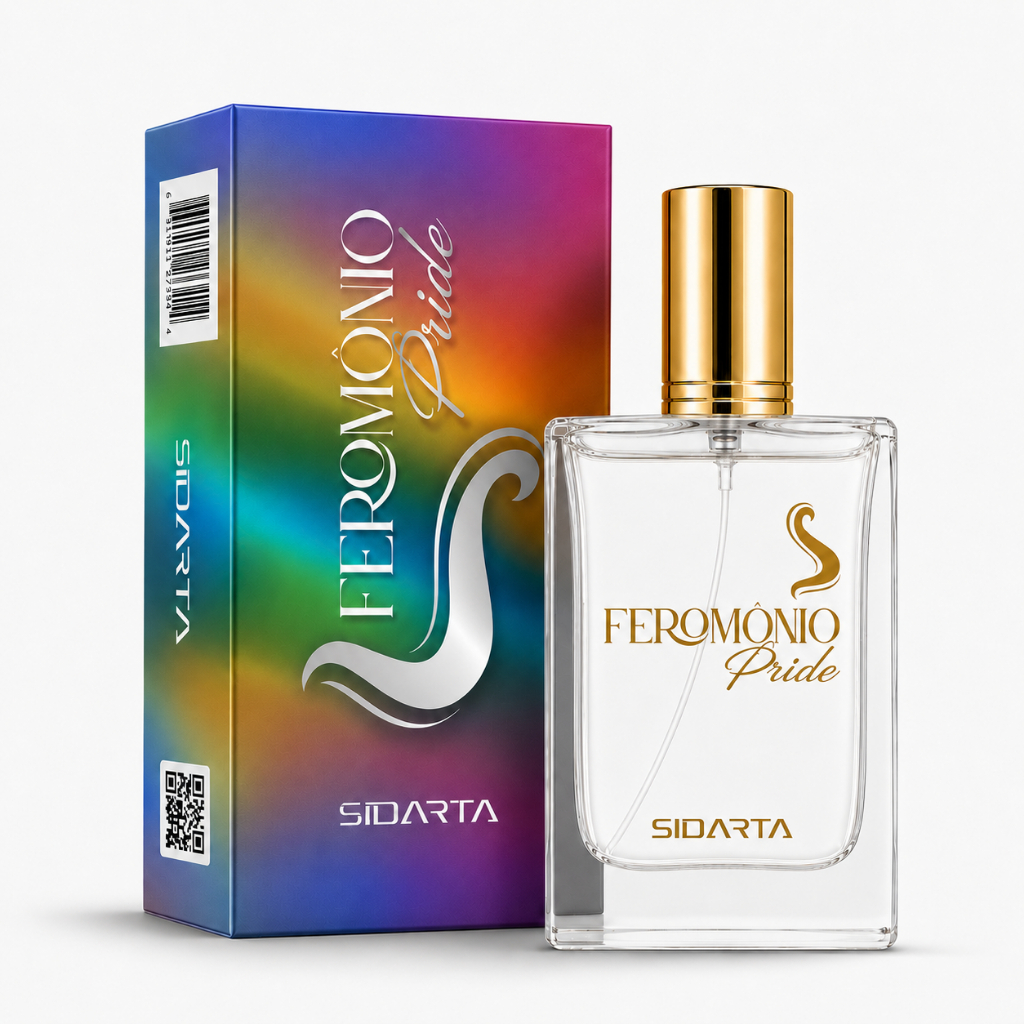 1 Perfume Feromônio Pride Sidarta | Fragrância Floral Ambarada Amadeirada!!