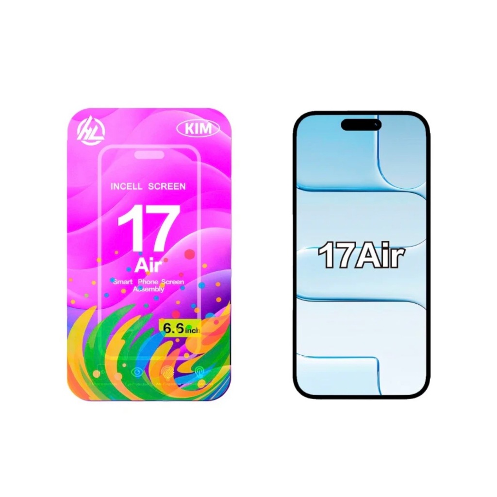 Tela Frontal Touch Display Tela Compativel Com iPhone 17 Air 6,6 HD+LCD Vivid Pr