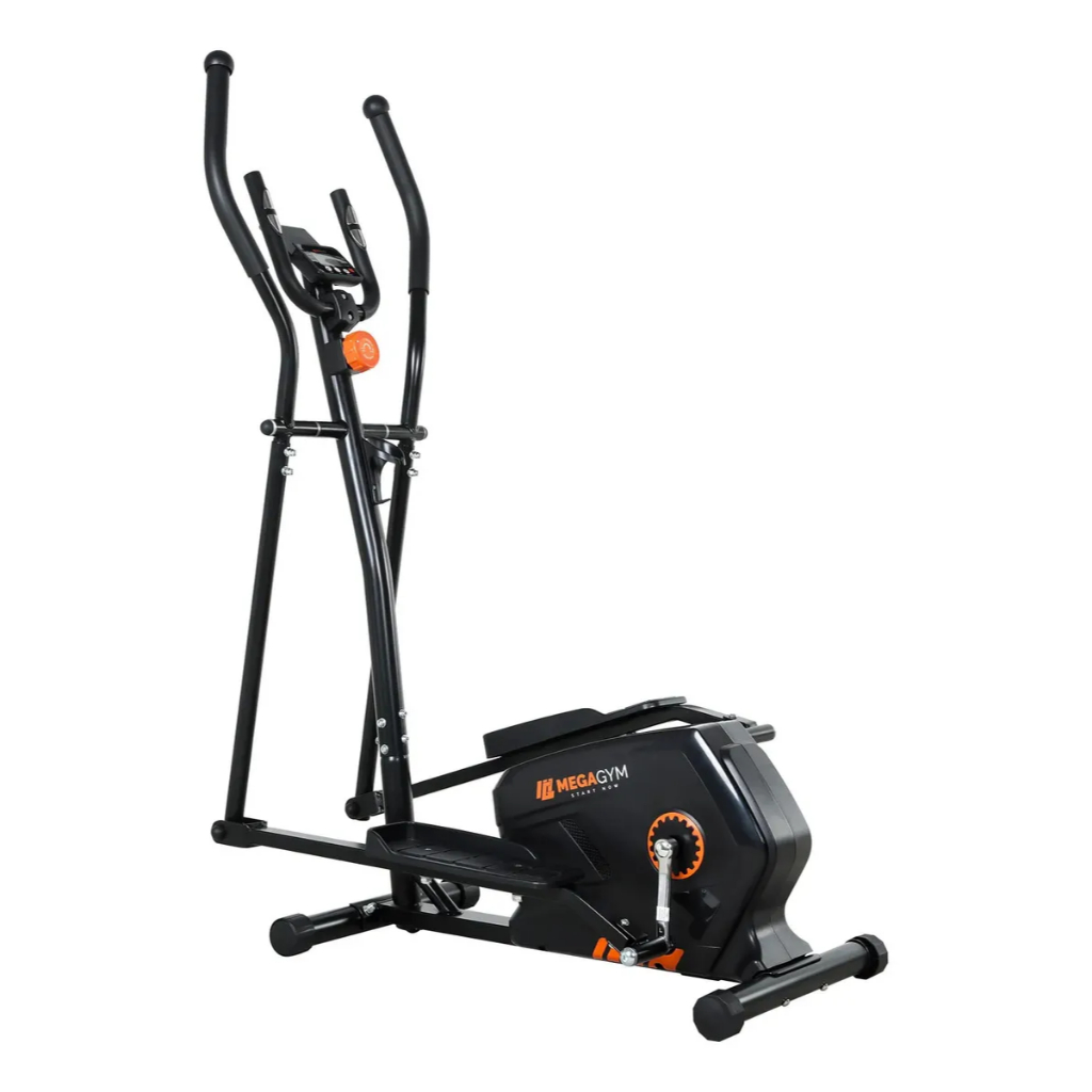 Aparelho Elíptico Magnético MegaGym M3000 Ergométrica Preto