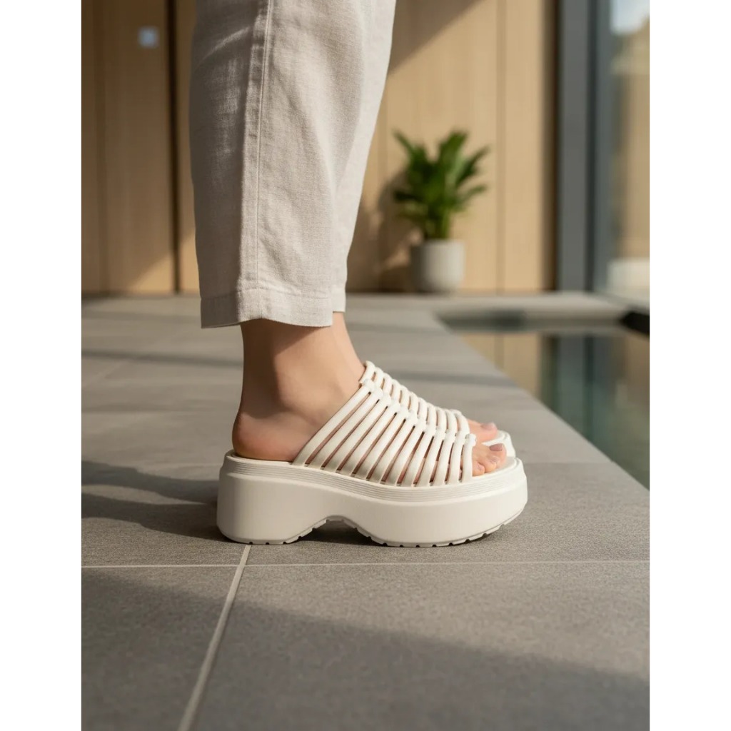 Chinelo Feminino Plataforma Melissa Pop Super Leve e Pratico Calçar Original