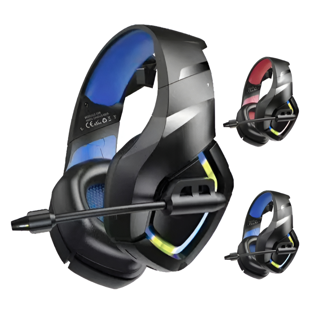 Fone De Ouvido Bluetooth Sem Fio Microfone Headset PC Gamer Headphone Notebook Computador Celular