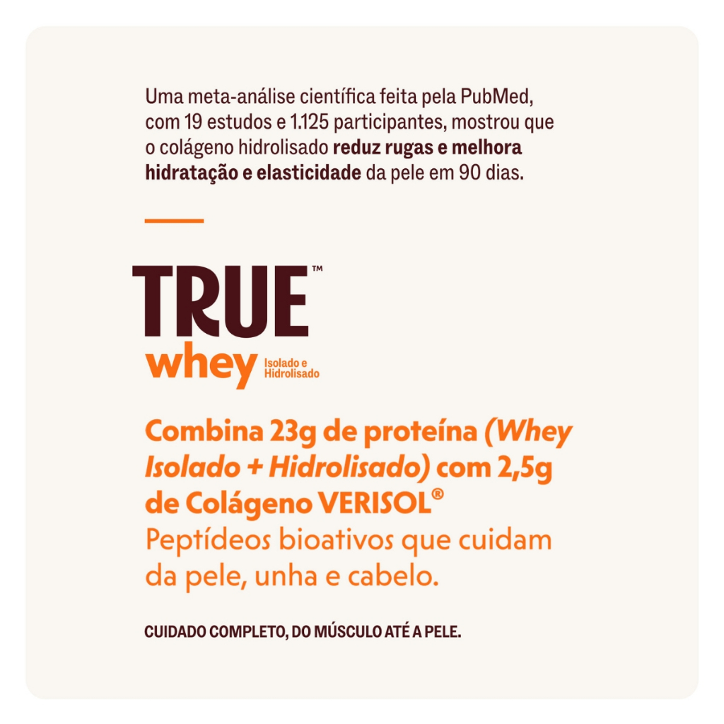 True Whey Protein Chocolate Com Avelã 418G — imagem 2 de 2