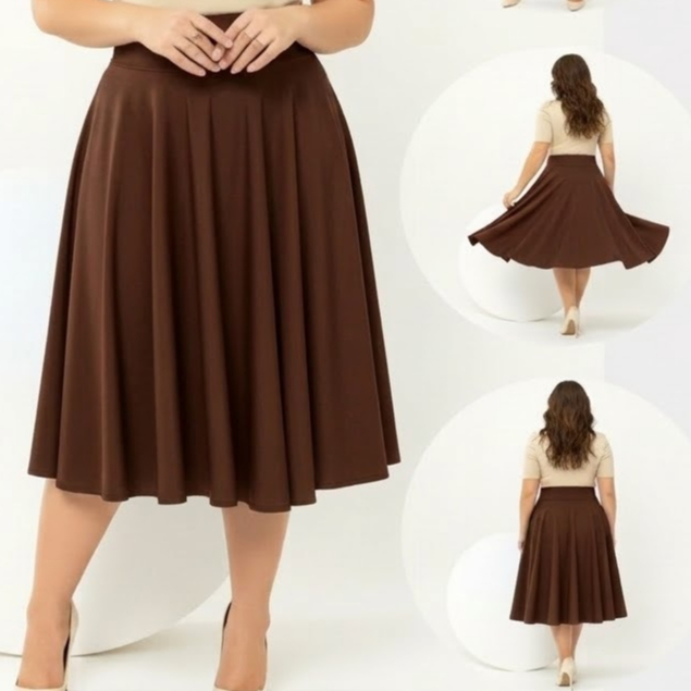 Saia Evangelica Midi Gode Elegante