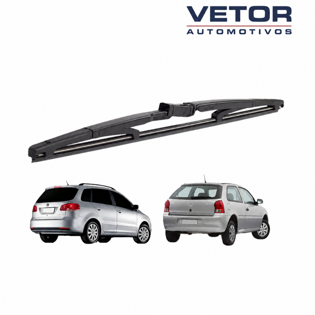Palheta Traseira Premium Spacefox / Gol G4 (2005 a 2008) Limpador Traseiro Origi
