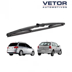 Palheta Traseira Premium Spacefox / Gol G4 (2005 a 2008) Limpador Traseiro Original Vetor