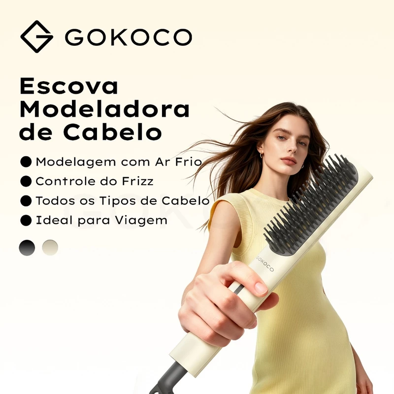 Escova Modeladora de Cabelo Gokoco — foto 2