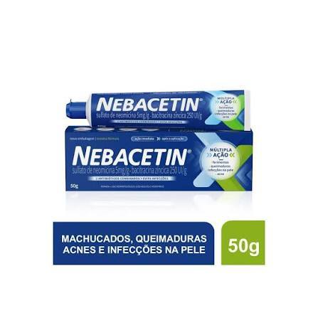 Nebacetin Pomada com 50g