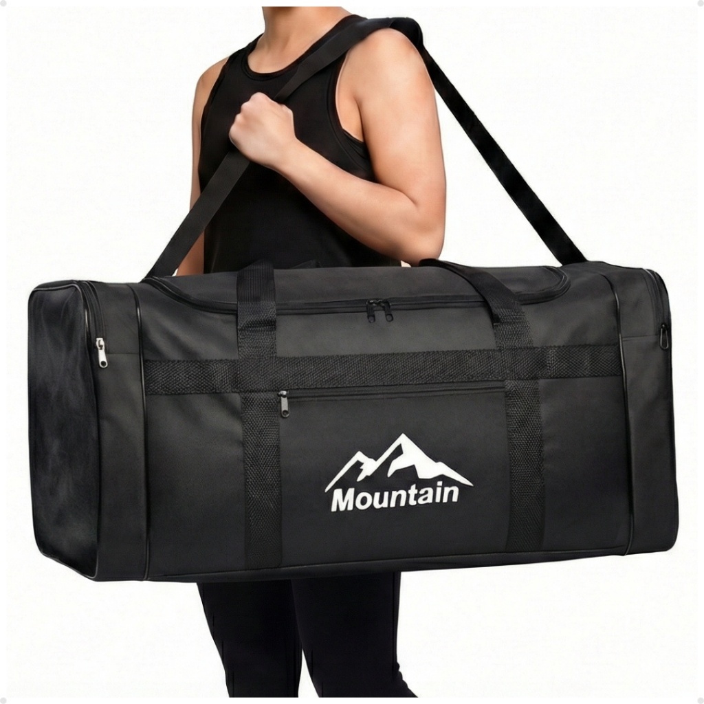 Bolsa Mala de Viagem G Mala Grande Resistente Dobrável Média 55L Reforçada Familia Avião 23kg Bordo