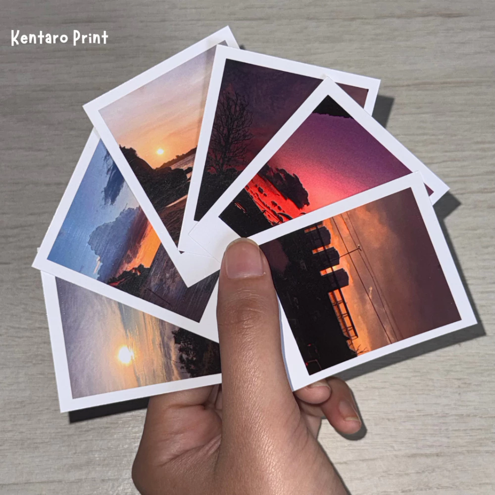 Mini Fotos Personalizadas - Kits até 60 - Cabe na capinha de Celular - Alta qualidade - Envio 24h
