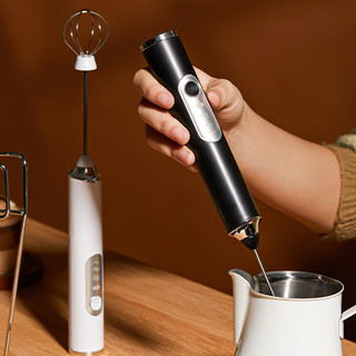 Mini Mixer de Bebidas 2 em 1 Portátil Batedor Misturador Recarregável para Bebidas Leite Café Clara