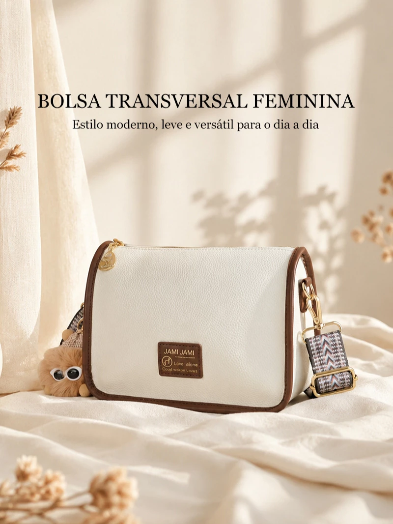 Bolsa Feminina Transversal de Ombro TOMI MITO T304 — foto 6
