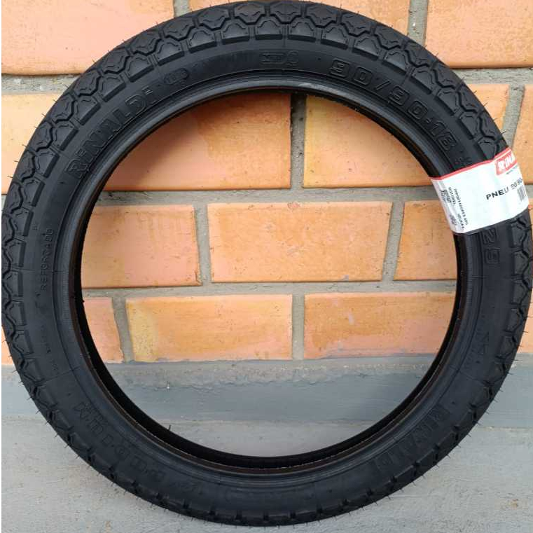Pneu Moto Rinaldi Traseiro 90/90-18 PD29 CG TITAN FAN START FACTOR CARGO Shineray Hao Bao