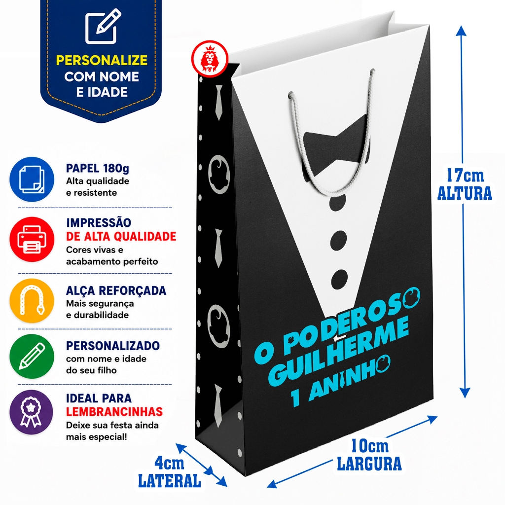 Sacolinhas Personalizadas Poderoso Chefinho 2