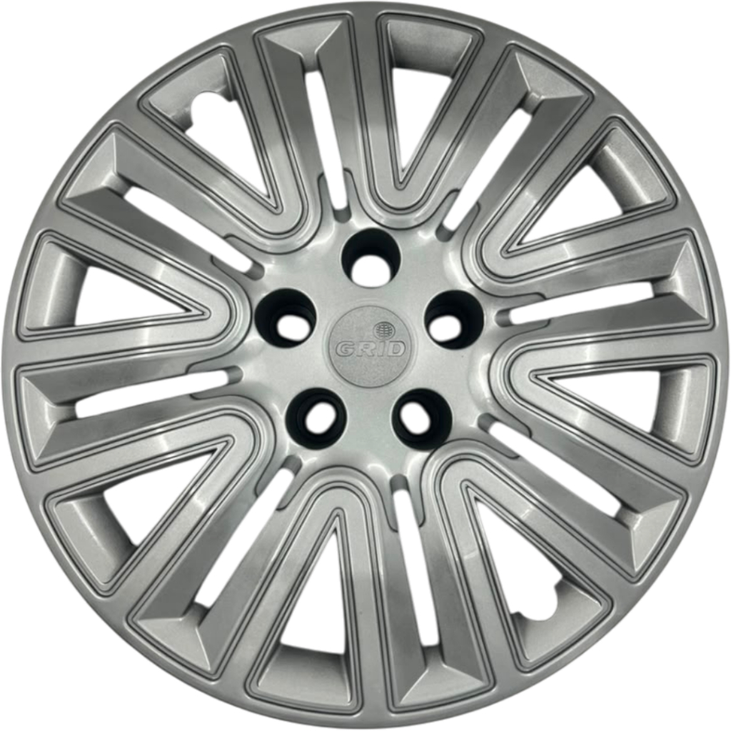 01 Calota Carlota Emblemas Fiat Toro 2017 2018 2019 2020 2021 2022 Roda Aro 16 Prata 5 Furos