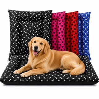 Colchonete Cama Pet Cachorro Gato Lavavel Com Ziper Macia Grande