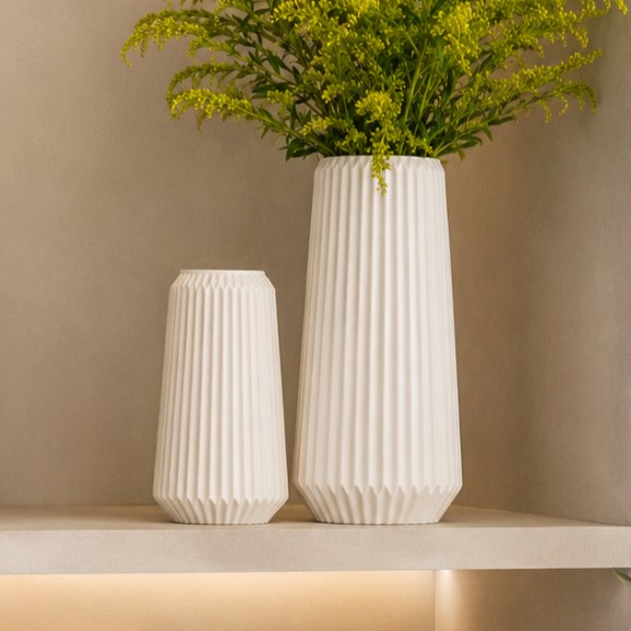 Vaso Cachepot Brisa - alta qualidade - vaso alto