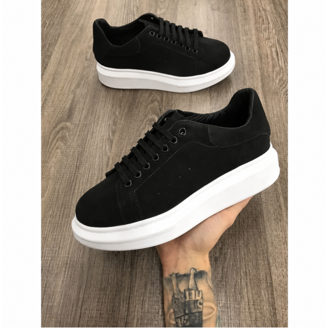 Tênis Em couro legitimo Solado auto Oversized Lançamento - Unisex