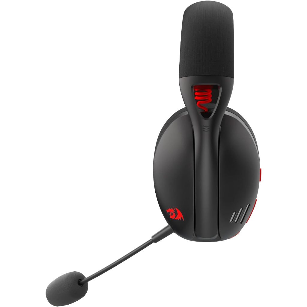 Headset Fone Sem Fio Redragon IRE PRO H848 Estéreo Microfone Removível Redução Ruído WiFi 2.4GHz USB — imagem 2 de 2