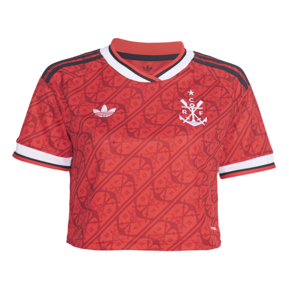 Cropped Flamengo Jogo 3 Adidas 2026