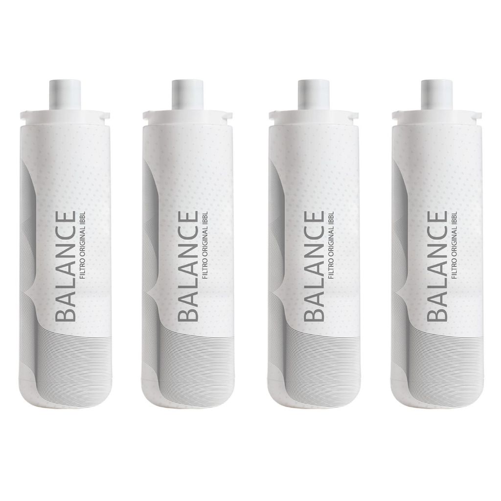 Kit 2/3/4 Filtro Refil IBBL Balance Equilibrium Original Bacteriostático 3000L Girou Trocou Reduz Cloro e Odores