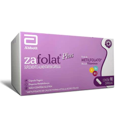 Suplemento Alimentar Zafolat Plus com 90 Cápsulas