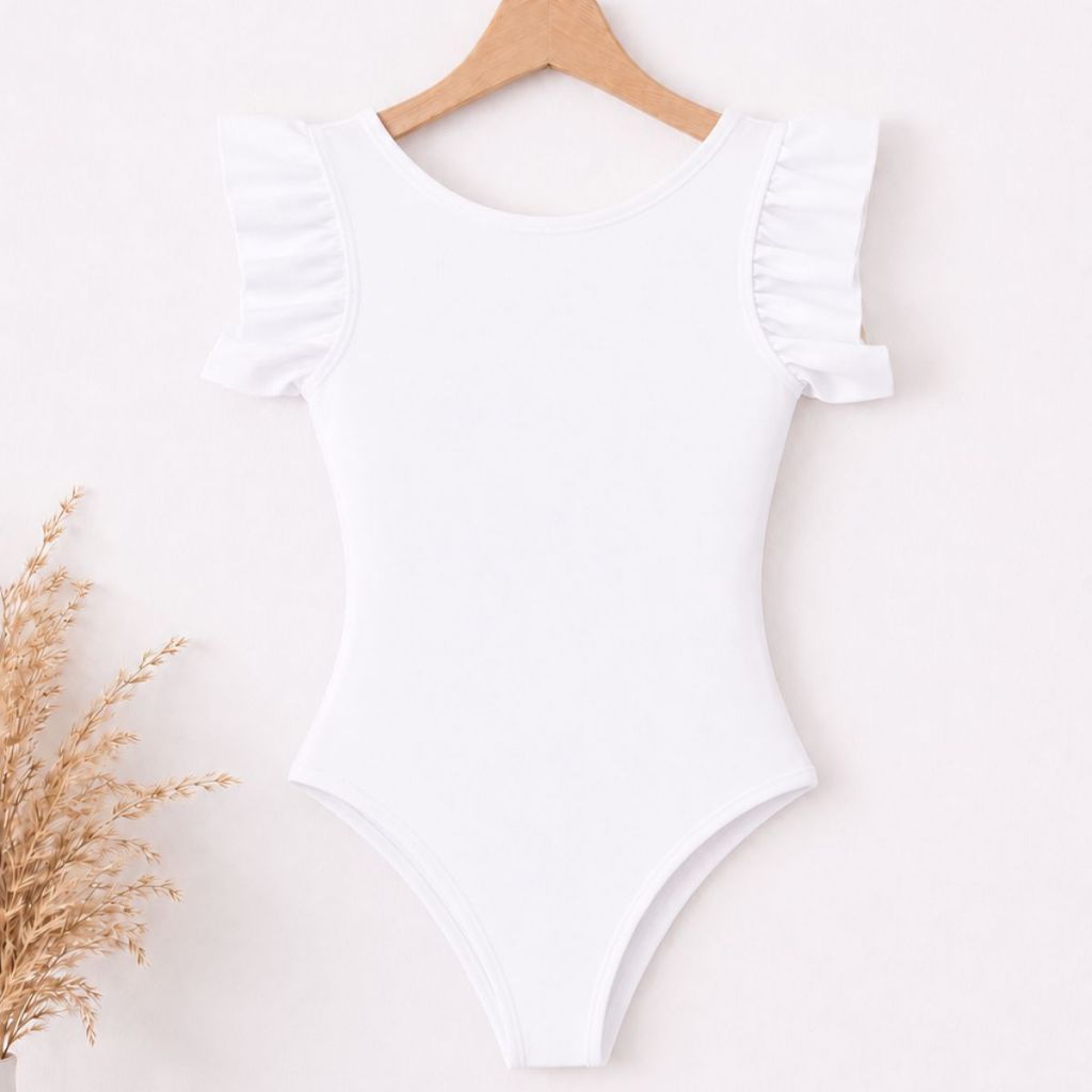 Roupa De Menina Body Infanto Juvenil Babado Blogueirinha