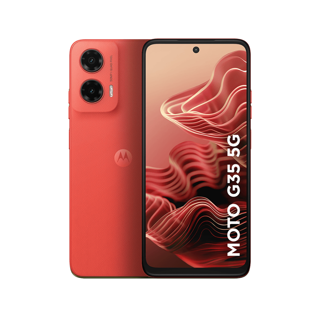 Smartphone Motorola Moto G35 256GB, 5G, 12GB RAM Boost*, Câmera 50MP AI NFC, Tel