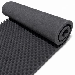 COLCHONETE CAIXA DE OVO CINZA SOLTEIRO CASCA DE OVO PILLOW TOP MASSAGEADOR ANTIESCARAS ORTOPÉDICO