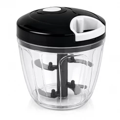 Processador Manual De Alimentos Grande 5 Lâminas Em Aço inox 900ml