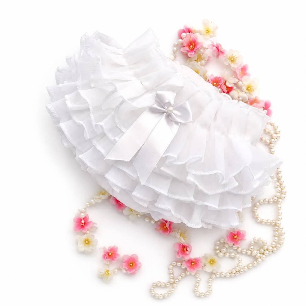 Calcinha Frufru baby/Bunda Rica/menina/modainfantil/bebê/tapafralda/fofura/criança/roupainfantil