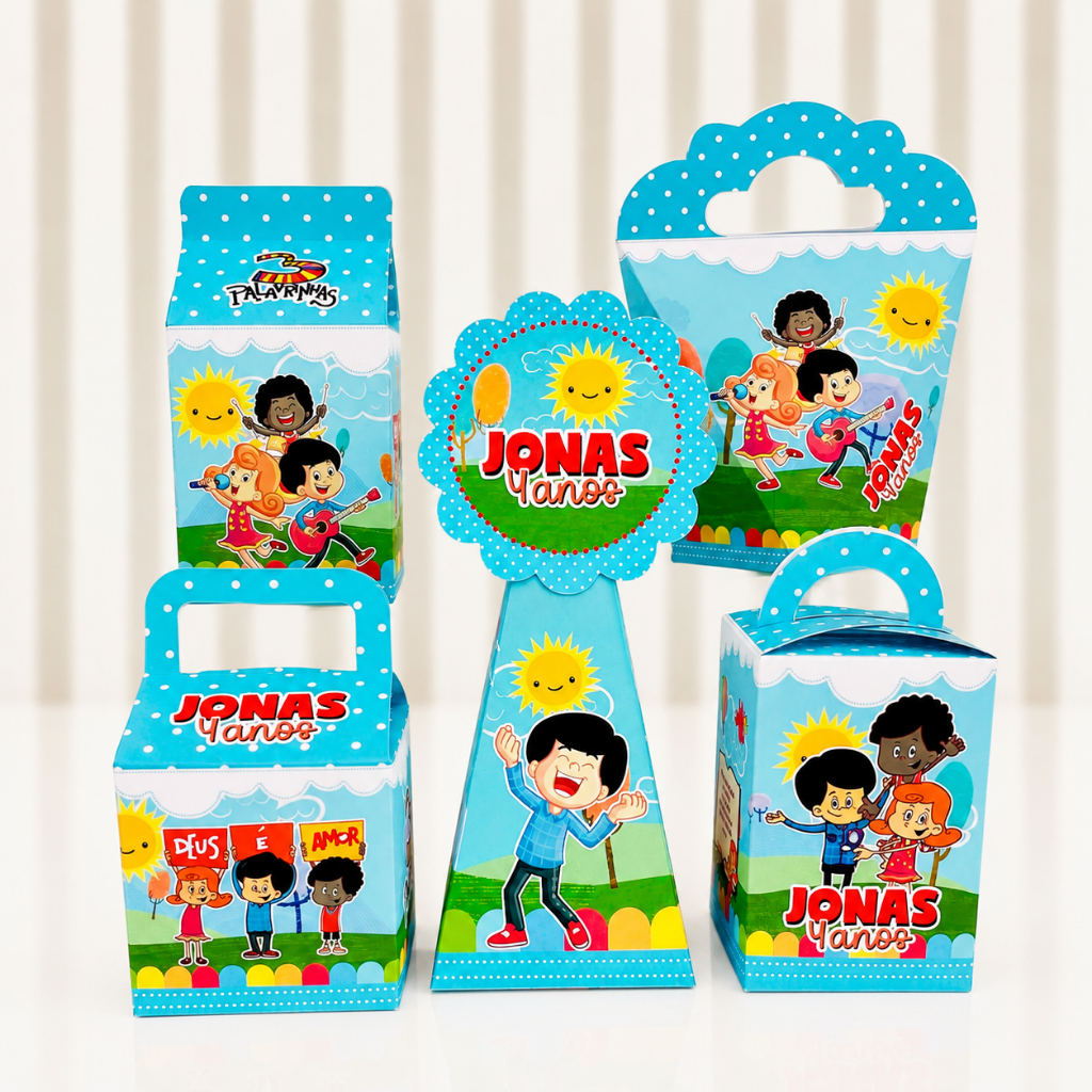 Caixinha personalizadas 3 palavrinhas, personalizados 3 palavrinhas, lembrancinha 3 palavrinhas PEGUE E MONTE
