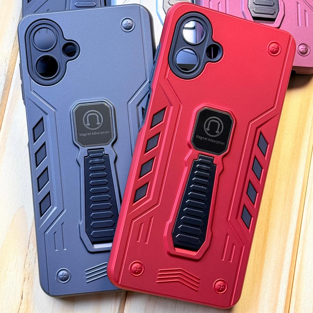 Capa Capinha Case armadura anti impacto com suporte magnético para Samsung Galaxy A07 / Samsung Galaxy A06