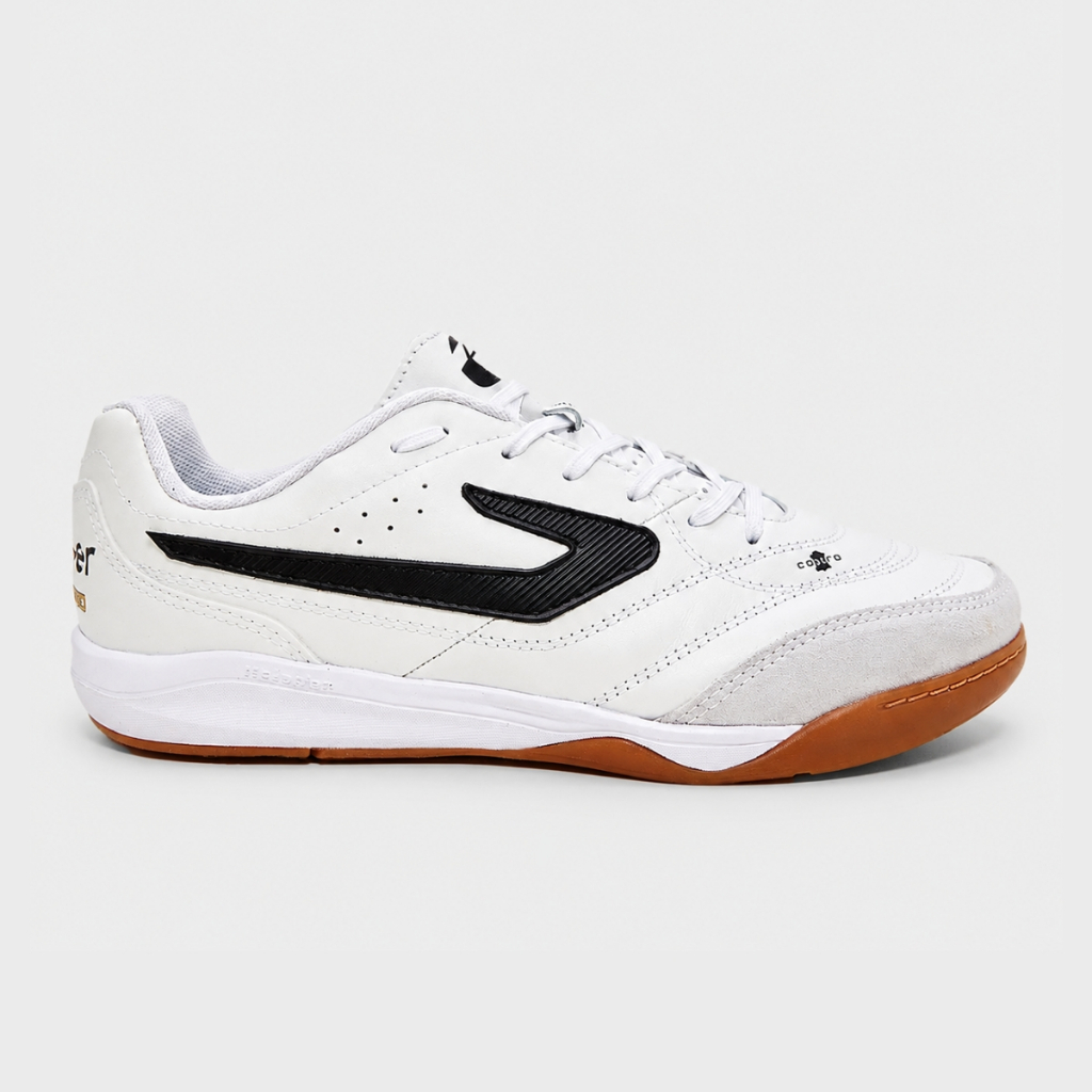 Chuteira Futsal Topper Maestro Pro VI Profissional Branca