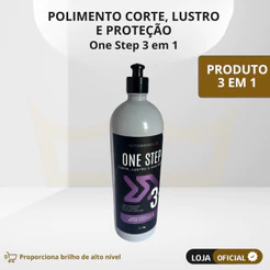 Polidor One Step 3 Em 1 Mais Brilho Autoamerica 1kg