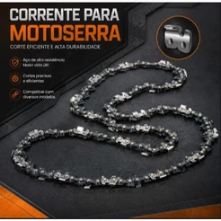 Corrente Para Motosserra 20" 50cm 38 Dentes Corrente