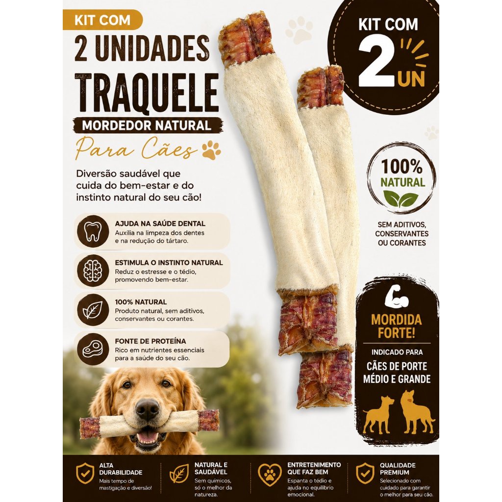 Kit Mordedor Para Cachorros Resistente Traquele Luv 2un