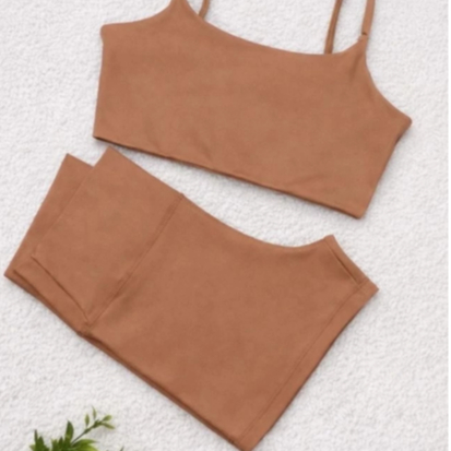 Conjunto Fitness Element academia short e top poliamida zero transparencia feminina FORRO DUPLO ALTA SUSTENTAÇAÕ