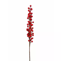 Galhos Azevinho Cereja Artificial Para Natal Decoração