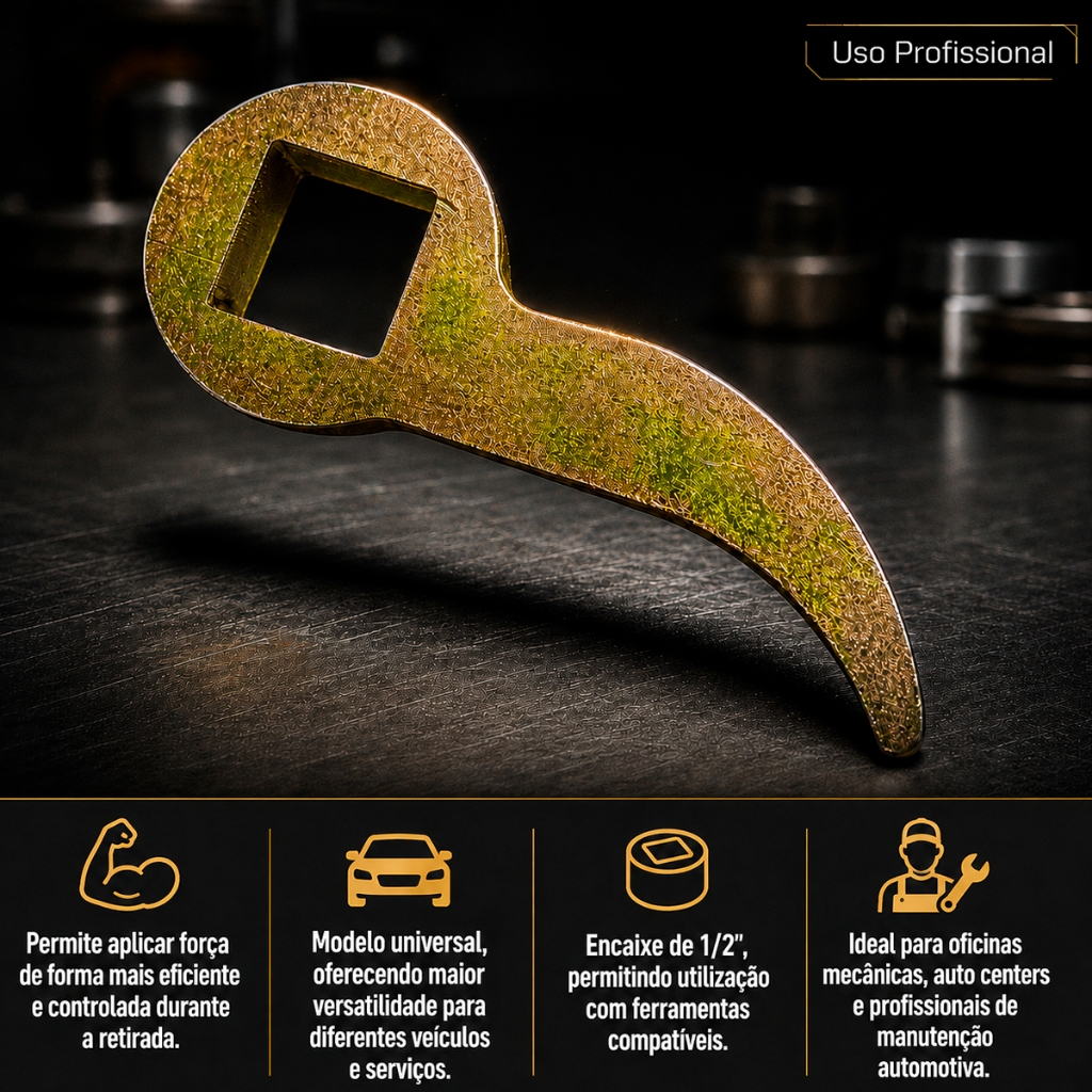 Ferramenta Sacar Tulipa Semi Eixo Do Cambio Universal Alta Resistência Auto Mecânica — imagem 2 de 2