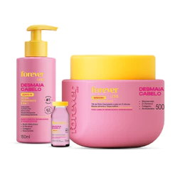 Kit Tratamento Intensivo Desmaia Cabelo Forever Liss