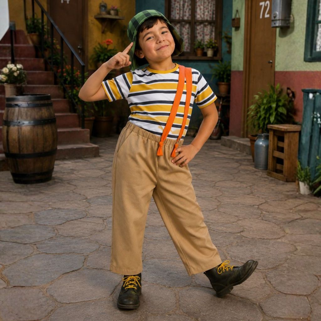Fantasia Infantil Chaves Complet Bely modas Envio Imediato