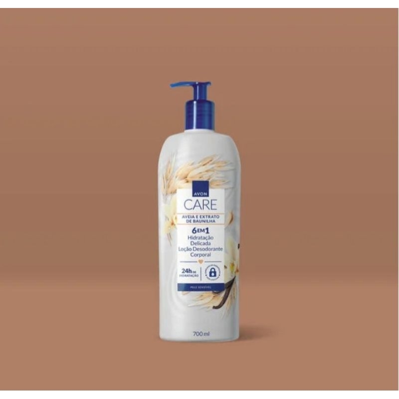 Loção Desodorante Corporal Aveia E Extrato De Baunilha Avon 700ml