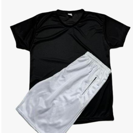 Kit / Conjunto Bermuda + Camiseta Dry Fit Masculina Casual - Treino - Academia - Esportes