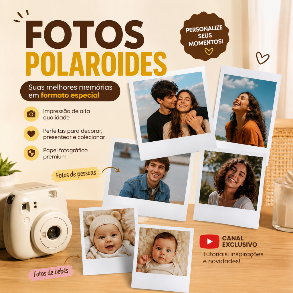 MINI FOTOS - MENOR PREÇO - SERVE NA CAPA DO CELULAR ( ENVIO FULL)