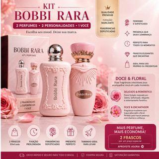 Perfume Feminino Bobbi Rara– Elegância e Delicadeza 30 ml